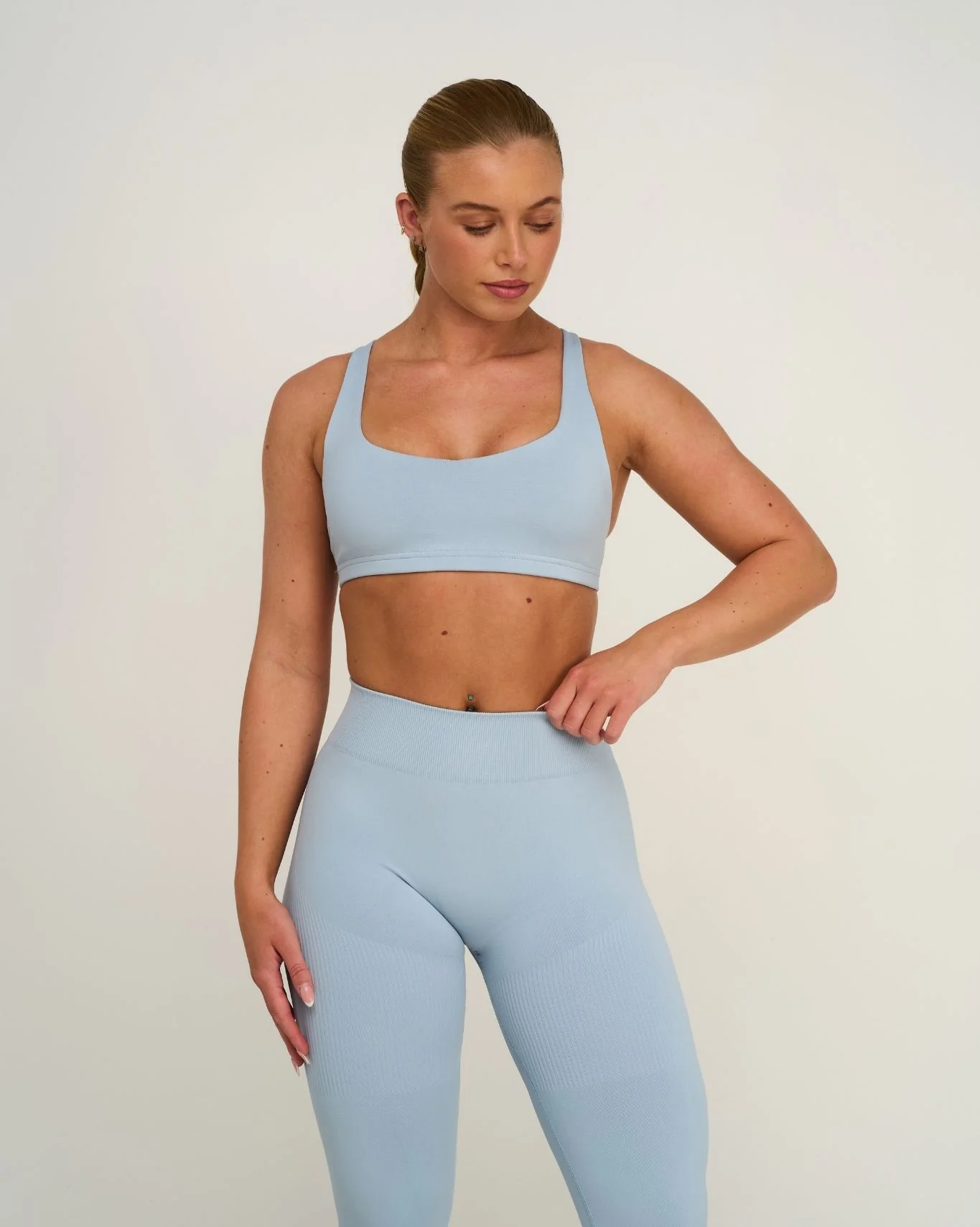 Elevate™ Sculpting Medium Impact Multiway Bra | Blue Haze