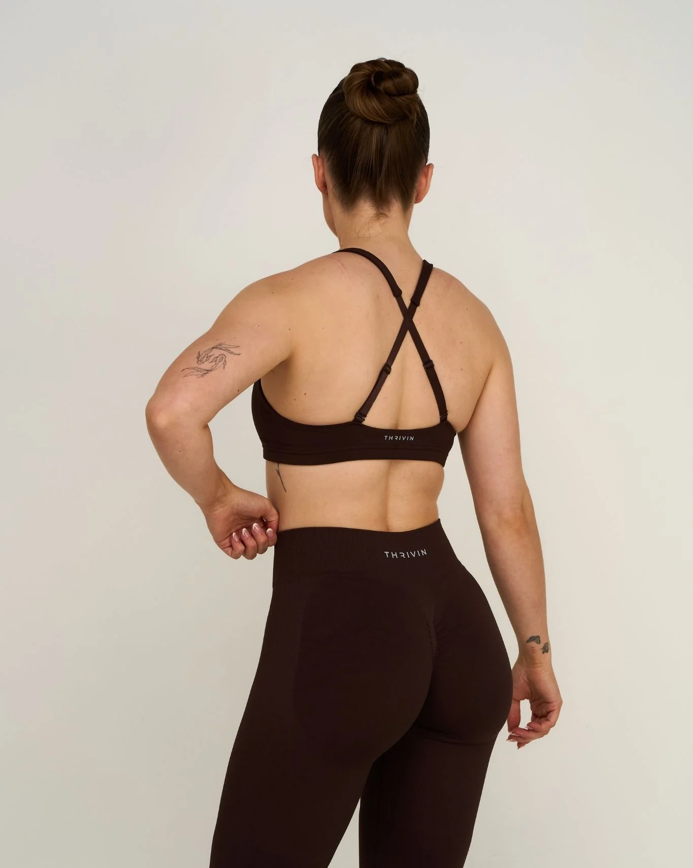 Elevate™ Sculpting Medium Impact Multiway Bra | Coffee - Image 2