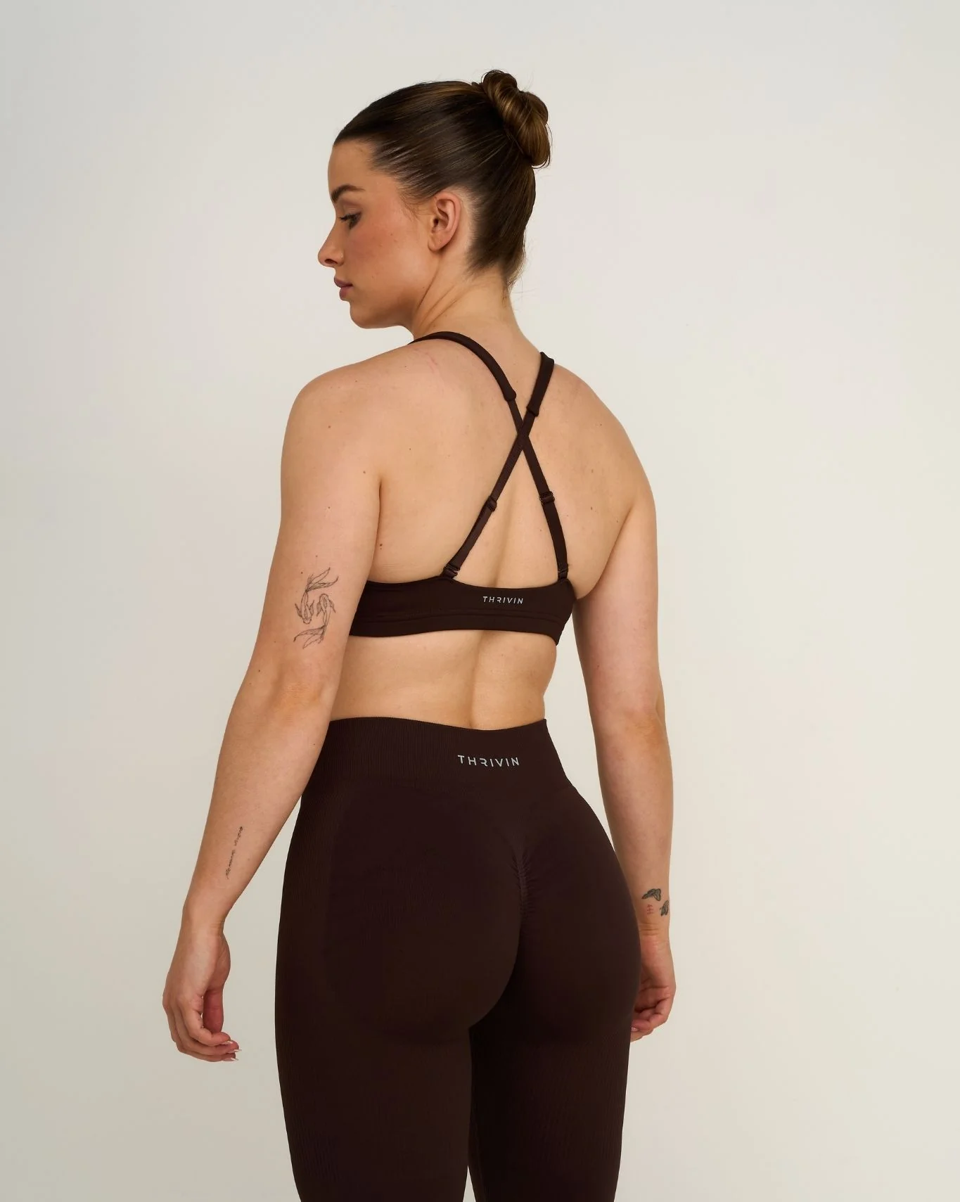 Elevate™ Sculpting Medium Impact Multiway Bra | Coffee - Image 4