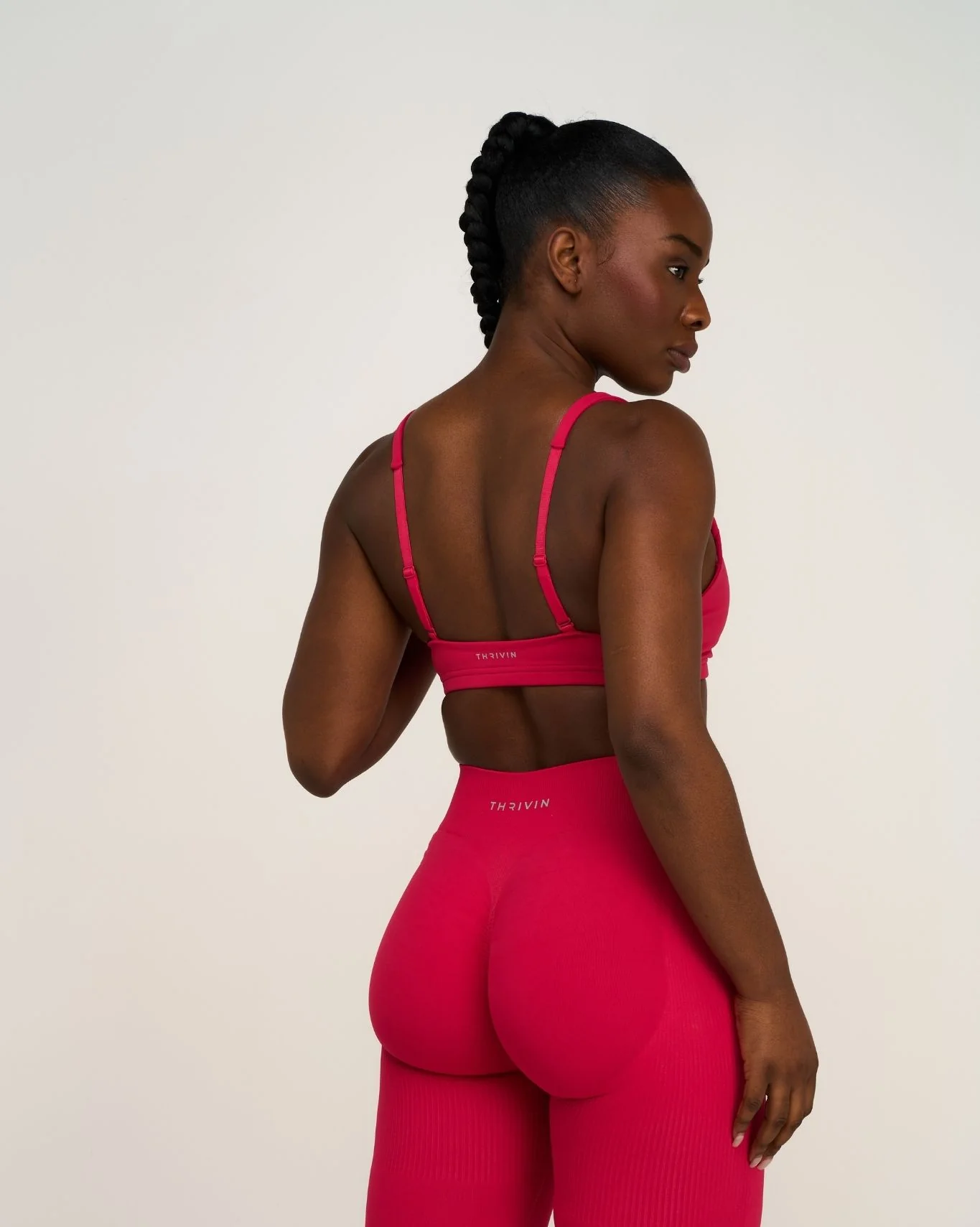 Elevate™ Sculpting Medium Impact Multiway Bra | Strawberry - Image 5