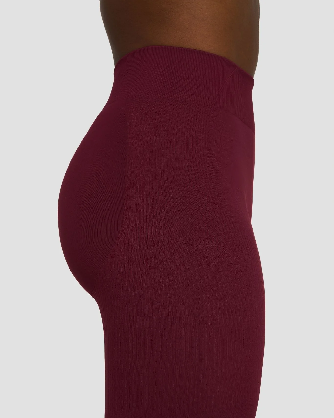 Elevate™ Sculpting Mid Waist Scrunch Leggings | Merlot - Image 5