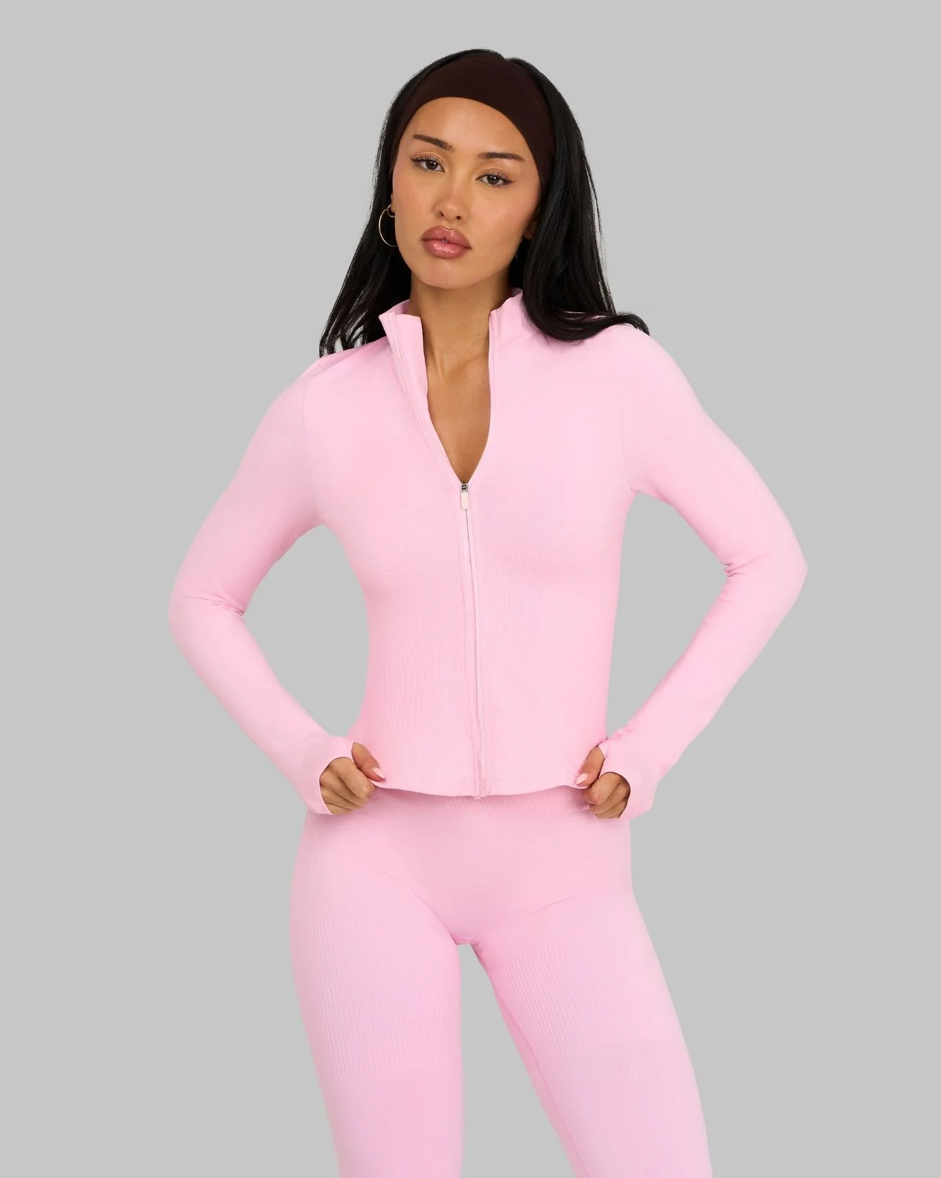 Elevate™ Sculpting Seamless Jacket | Candy Pink - Image 6
