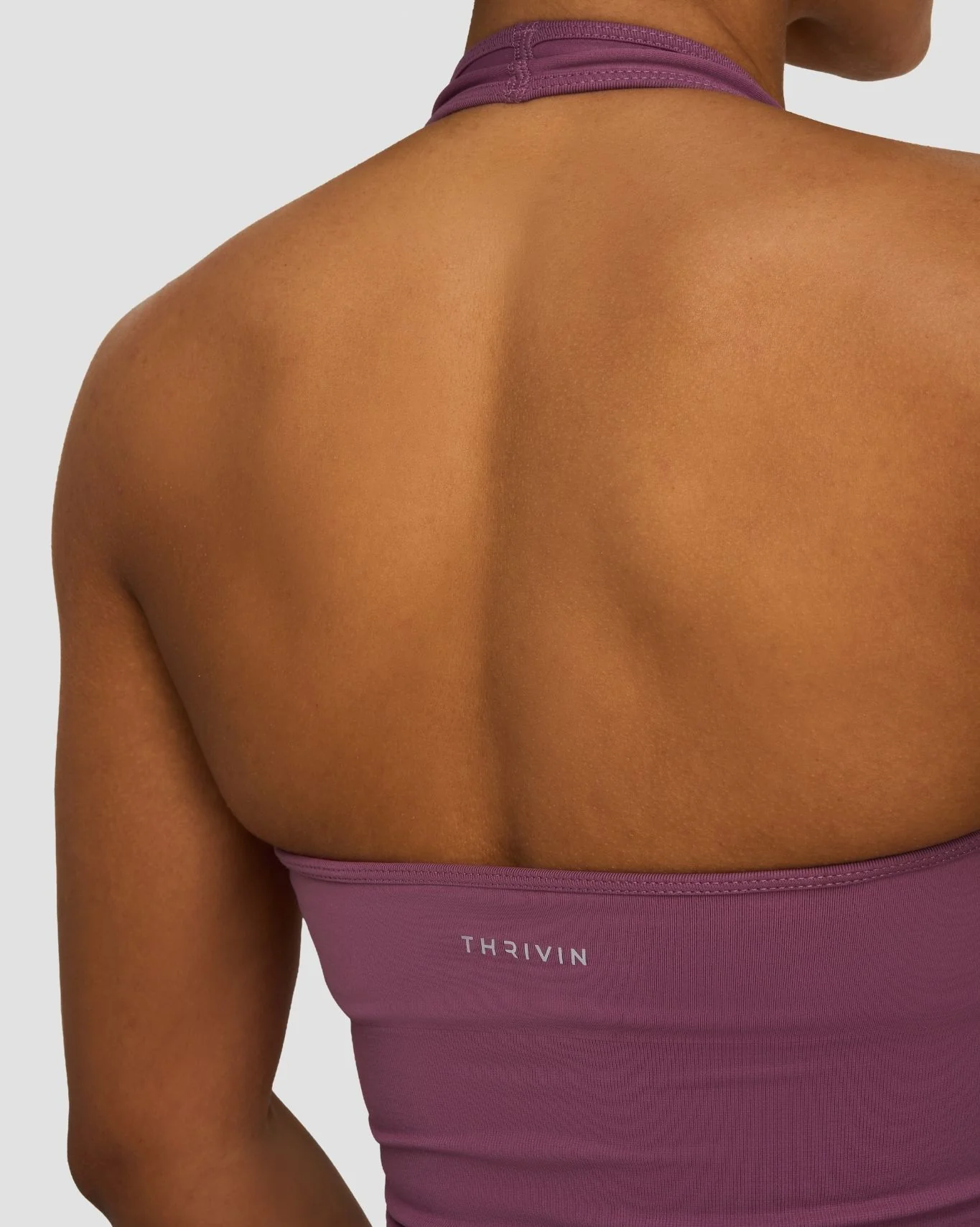 Elevate™ Sculpting Seamless Halterneck Top | Orchid Mauve - Image 4