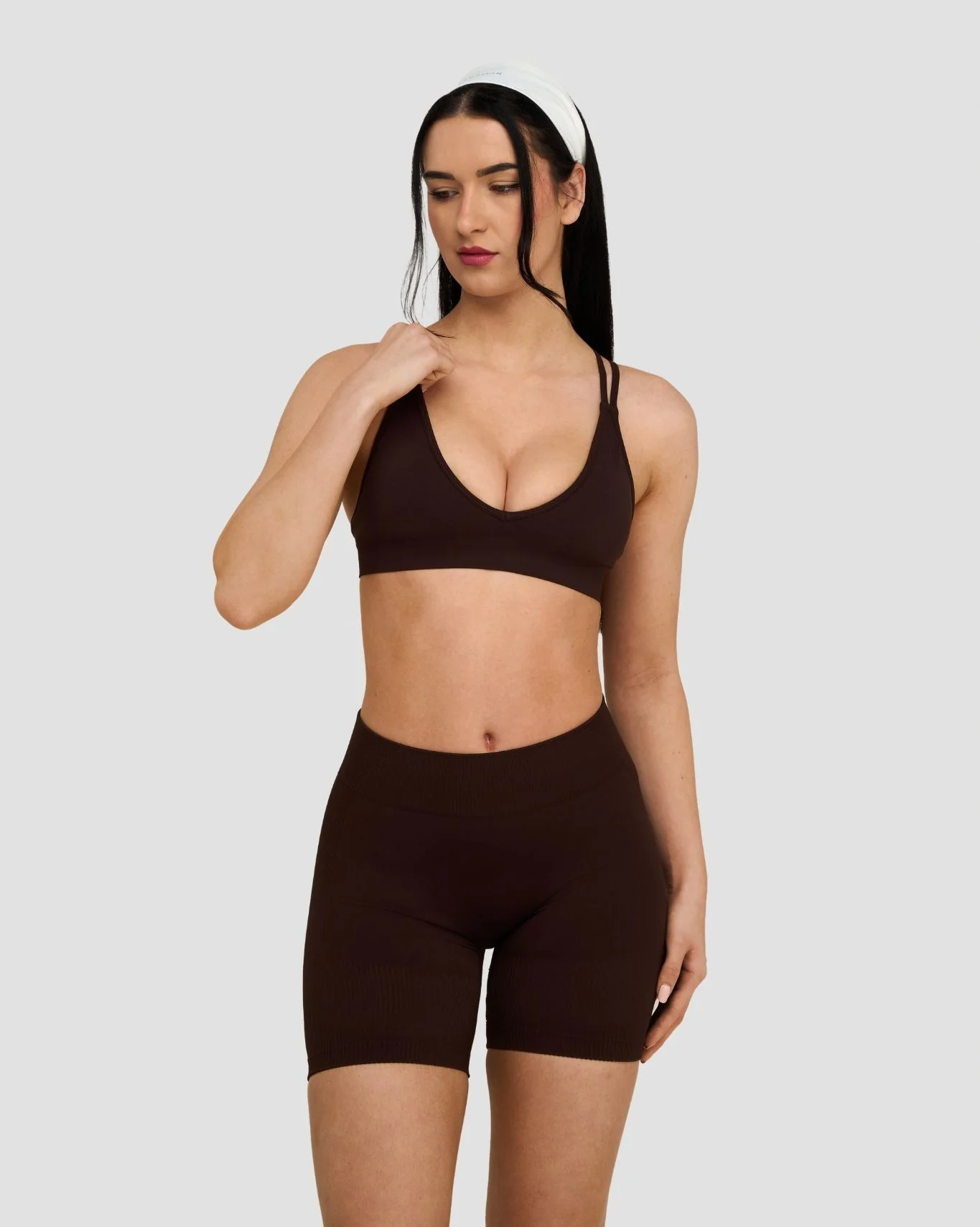 Elevate™ Sculpting Seamless High Apex Bra | Coffee - Image 5