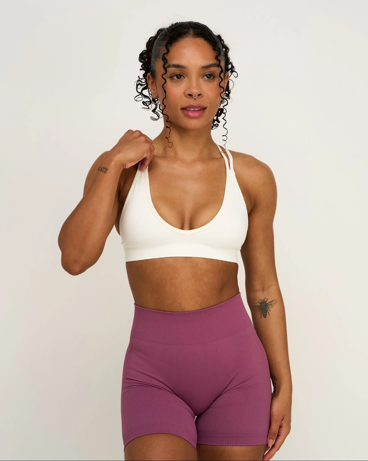 Elevate™ Sculpting Seamless High Apex Bra | Cream - Image 4
