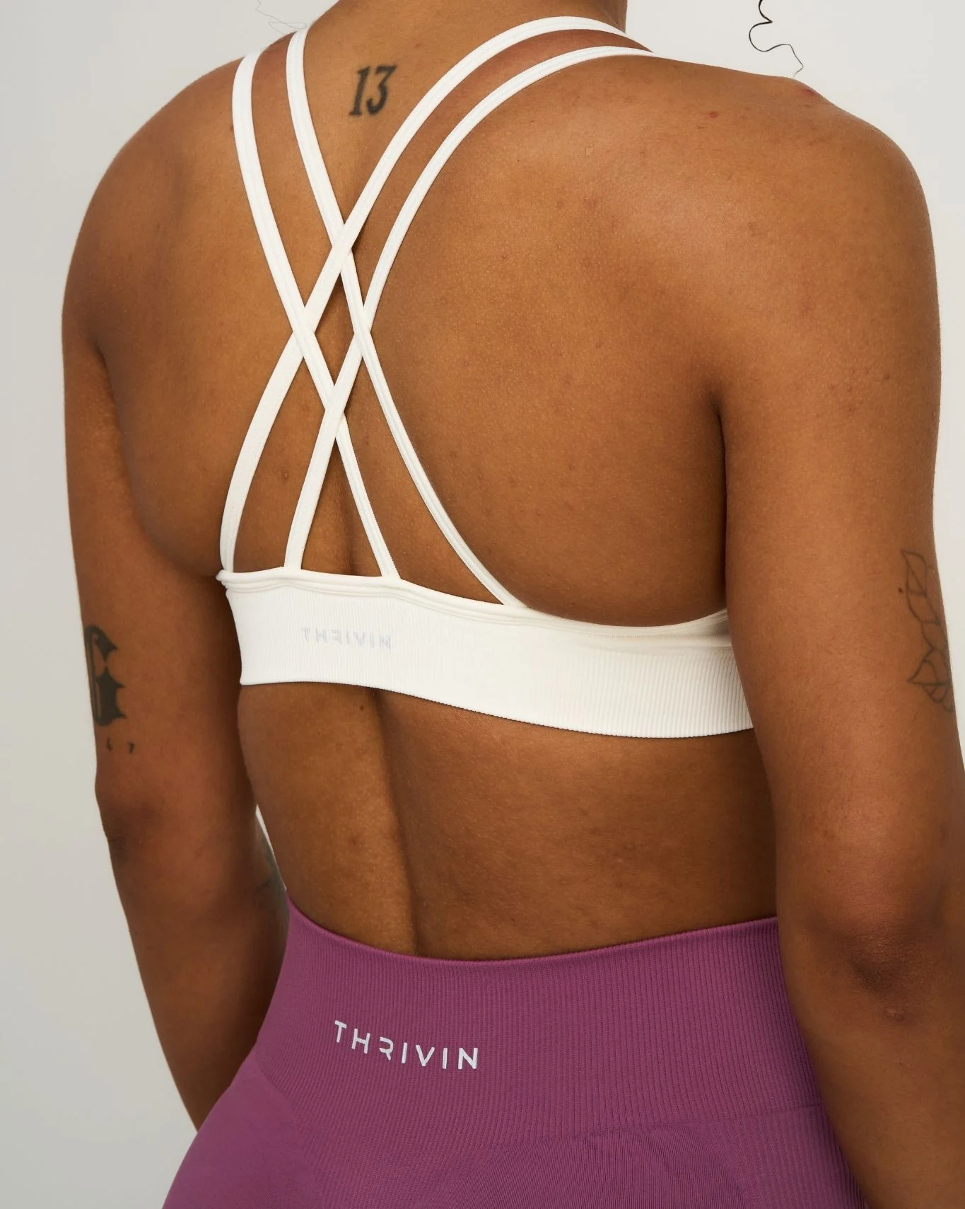 Elevate™ Sculpting Seamless High Apex Bra | Cream - Image 5