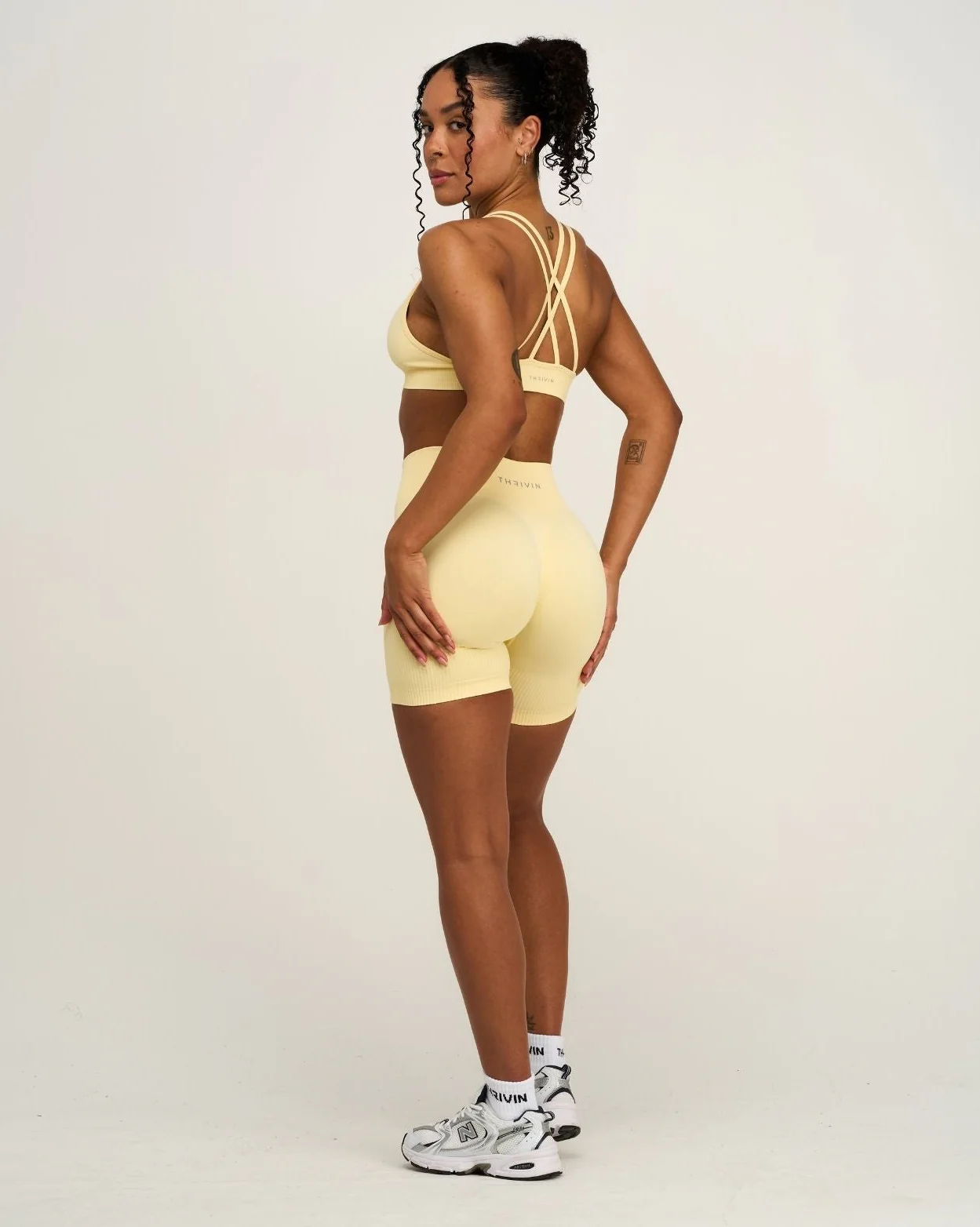 Elevate™ Sculpting Seamless High Apex Bra | Golden Butter - Image 5