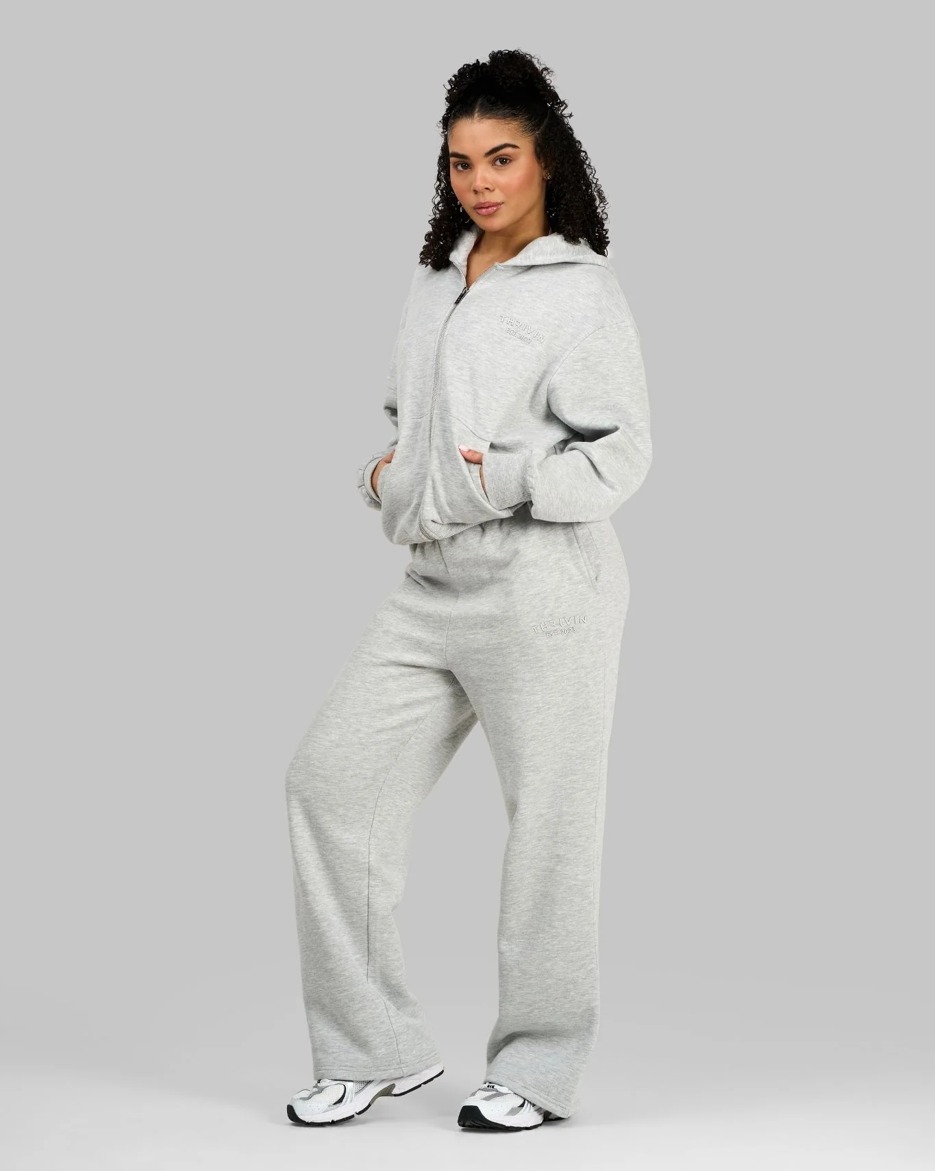 Original Straight Leg Jogger | Marl - Image 3