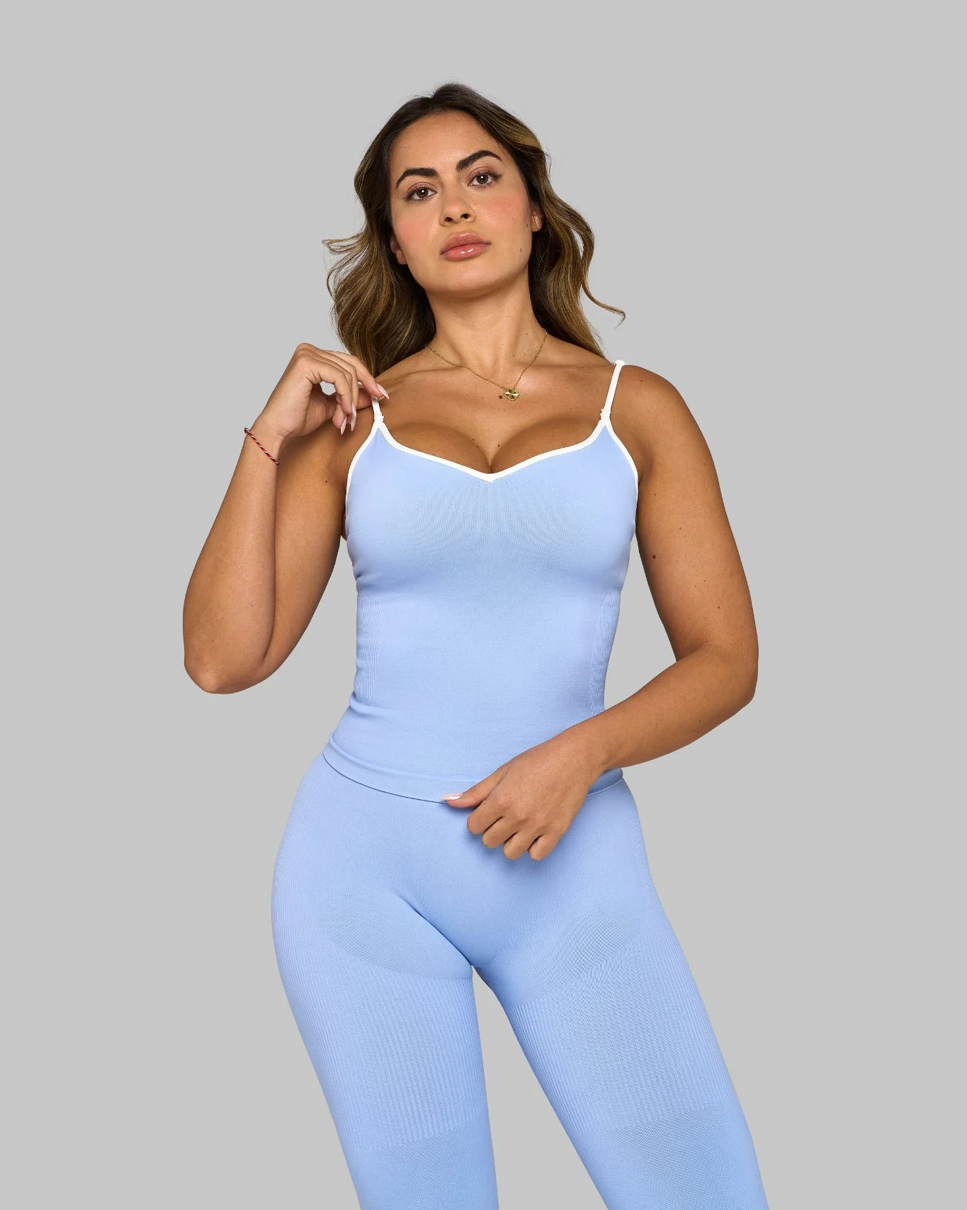 Outline Sweetheart Tanktop | Glacier - Image 3